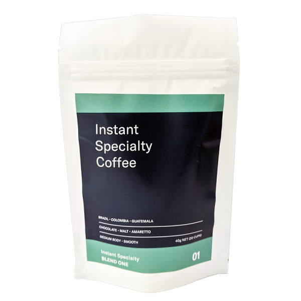 Instant Specialty - 40g Pouch - Blend One - Front - On Transparent - 800